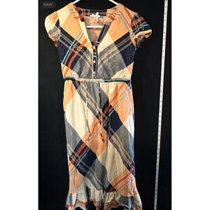 Downeast Trendy Plaid Dress XXS